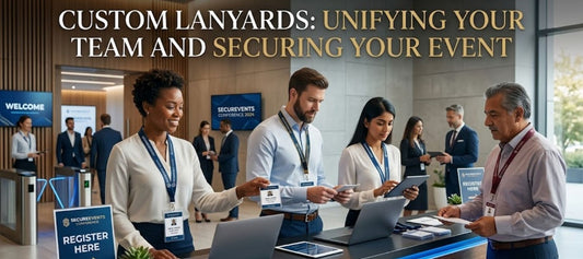Custom Lanyards: Unifying Your Team and Securing Your Event