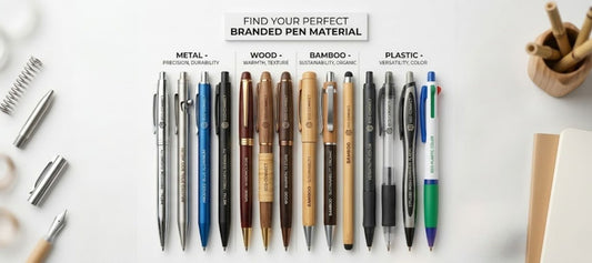 The Best Materials for Custom Pens: From Metal to Wood