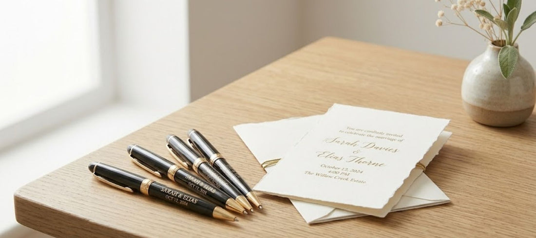 How Personalized Wedding Favor Pens Add a Touch of Elegance