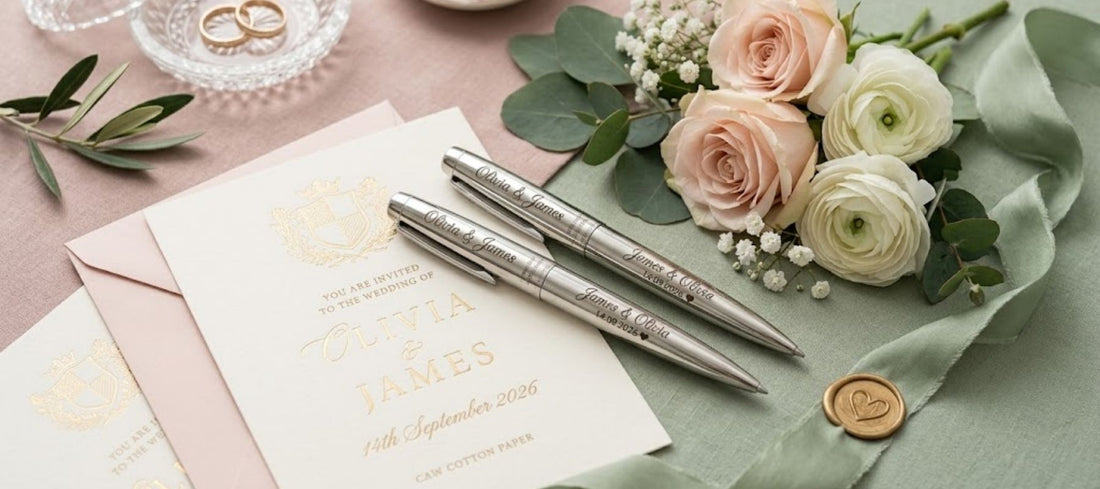 5 Tips for Creating the Perfect Personalized Pens for Weddings