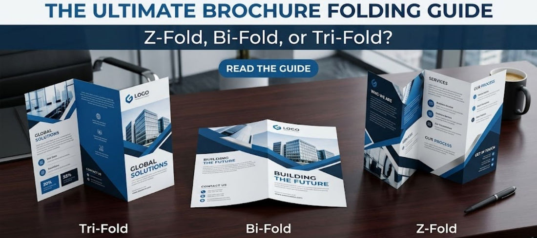 The Ultimate Brochure Folding Guide: Z-Fold, Bi-Fold, or Tri-Fold?