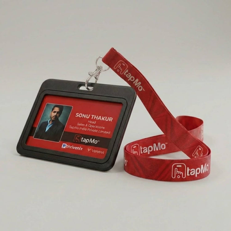 Eco-Friendly Lanyard with ID Card Sleeve
