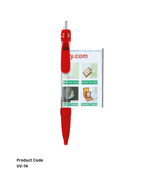 Personalized Plastic Pen - VV74