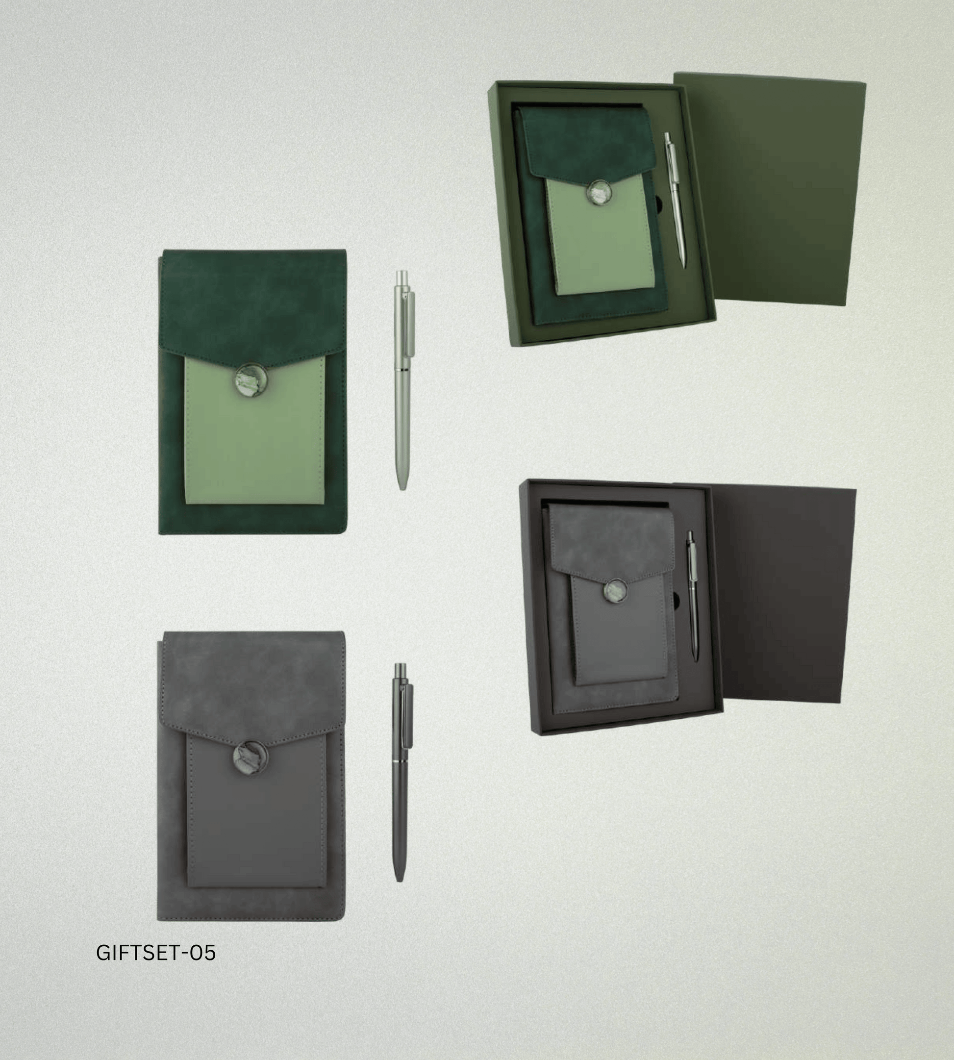 ColorSync Premium Set, featuring a stylish collection of items in both colors, perfect for corporate gifting and special occasions.