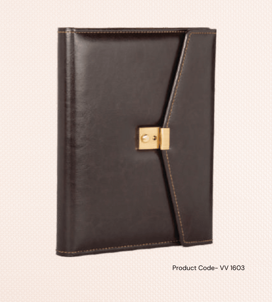 Diary Folders VV1603, elegant and customizable, perfect for organizing and corporate gifting.