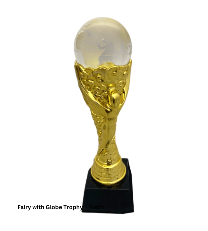 Fairy with Globe Trophy – Resin