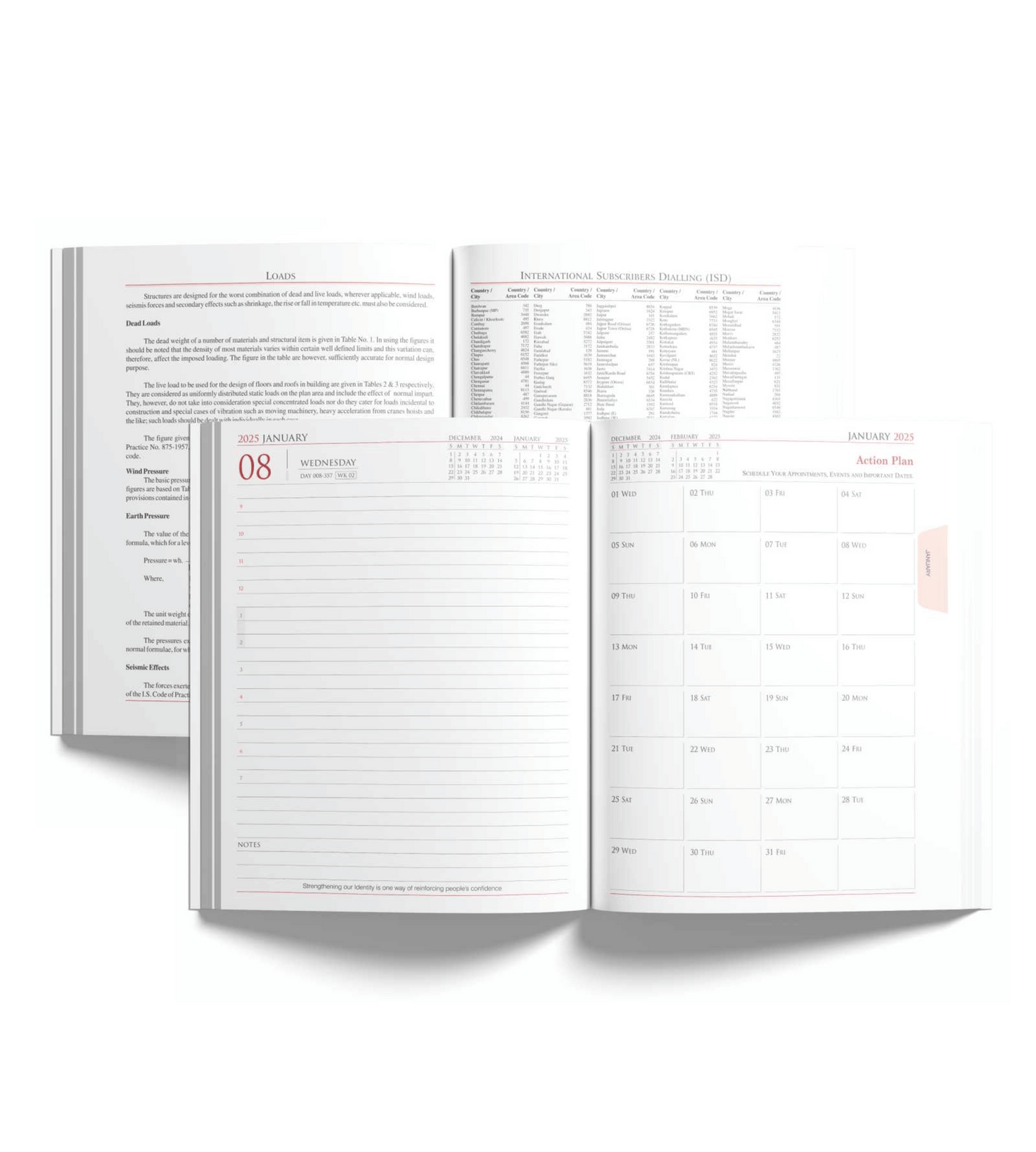 Verveet Engineering Planner Diary