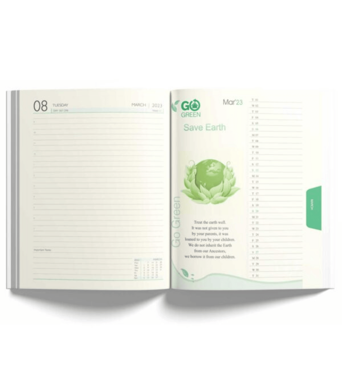 Verveet Go-Green Diary