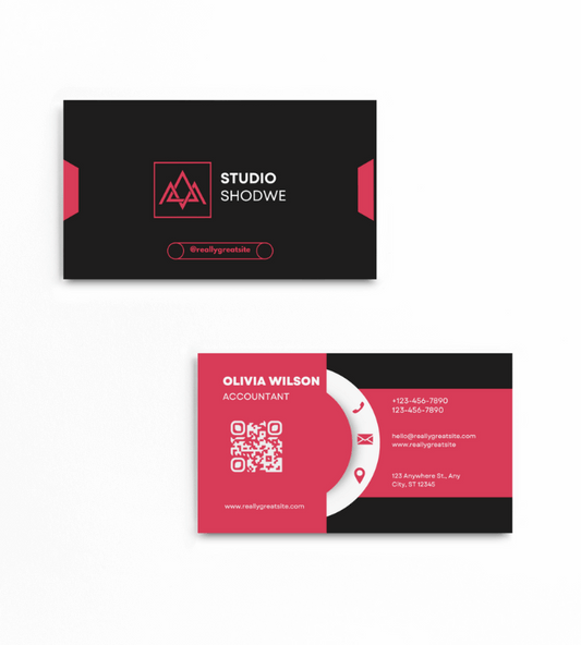 Visiting Card for Accountant | Premium Quality | 250 GSM