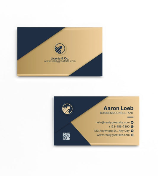 Visiting Card for Consultant | Premium Quality | 250 GSM