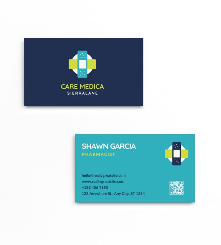 Visiting Card for Pharmacists | Premium Quality | 250 GSM