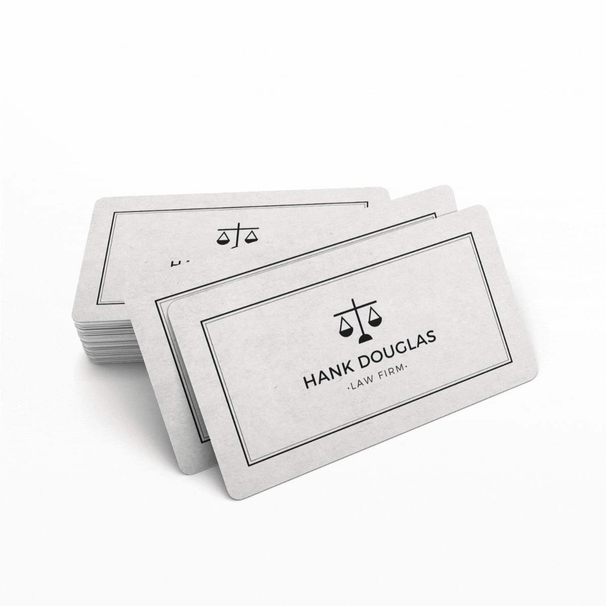 Visiting Card for Lawyer | 250 GSM | Textured Finish