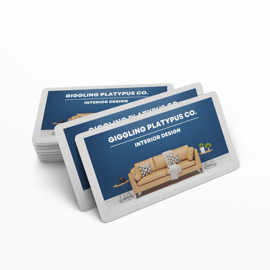 Visiting Card for Interior Designer | Premium Quality | 250 GSM