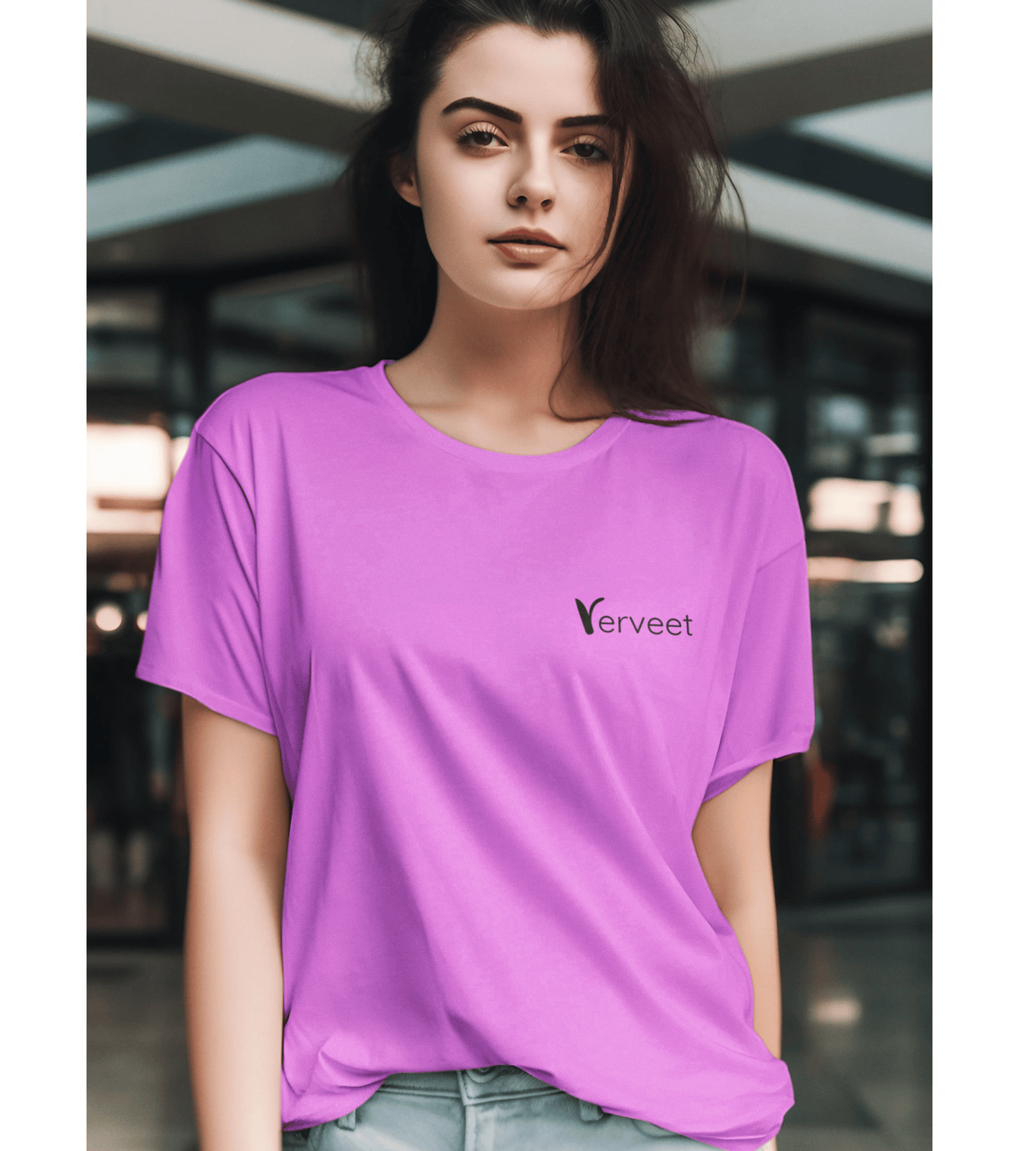 Women's Custom Round Neck T-Shirt 170 GSM