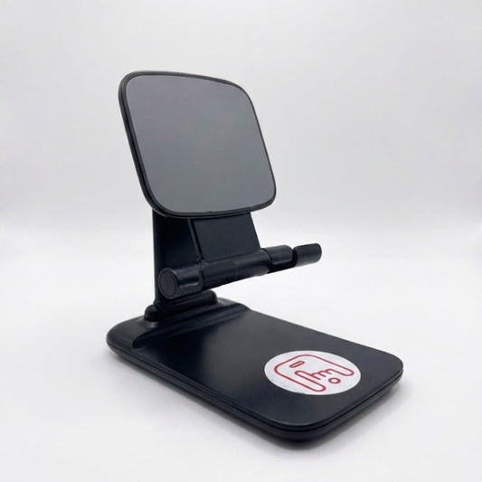 Adjustable Mobile Stand for Desk | Foldable Phone Holder with Strong Base