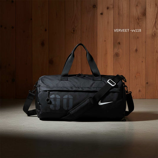 Premium Black Gym & Travel Duffel Bag for Sports & Fitness | Stylish Carry Bag