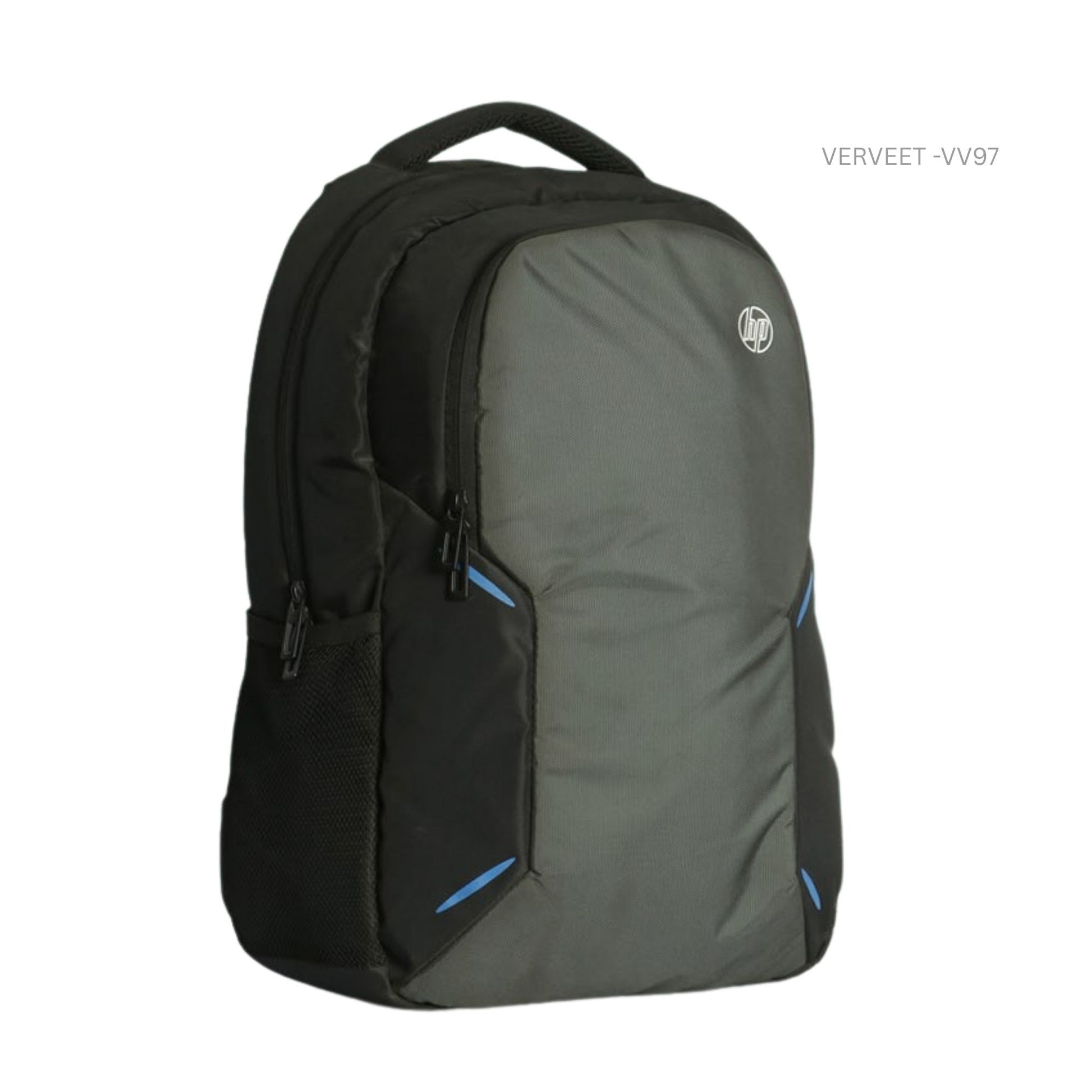 Verveet VV97 corporate grey laptop bag with padded compartment for office, travel, and daily business use