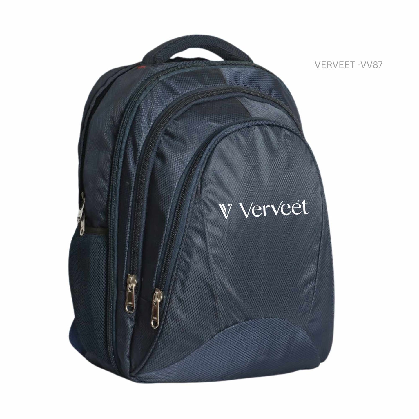 VERVEET Dark Blue Laptop Backpack | Professional Office & Corporate Backpack