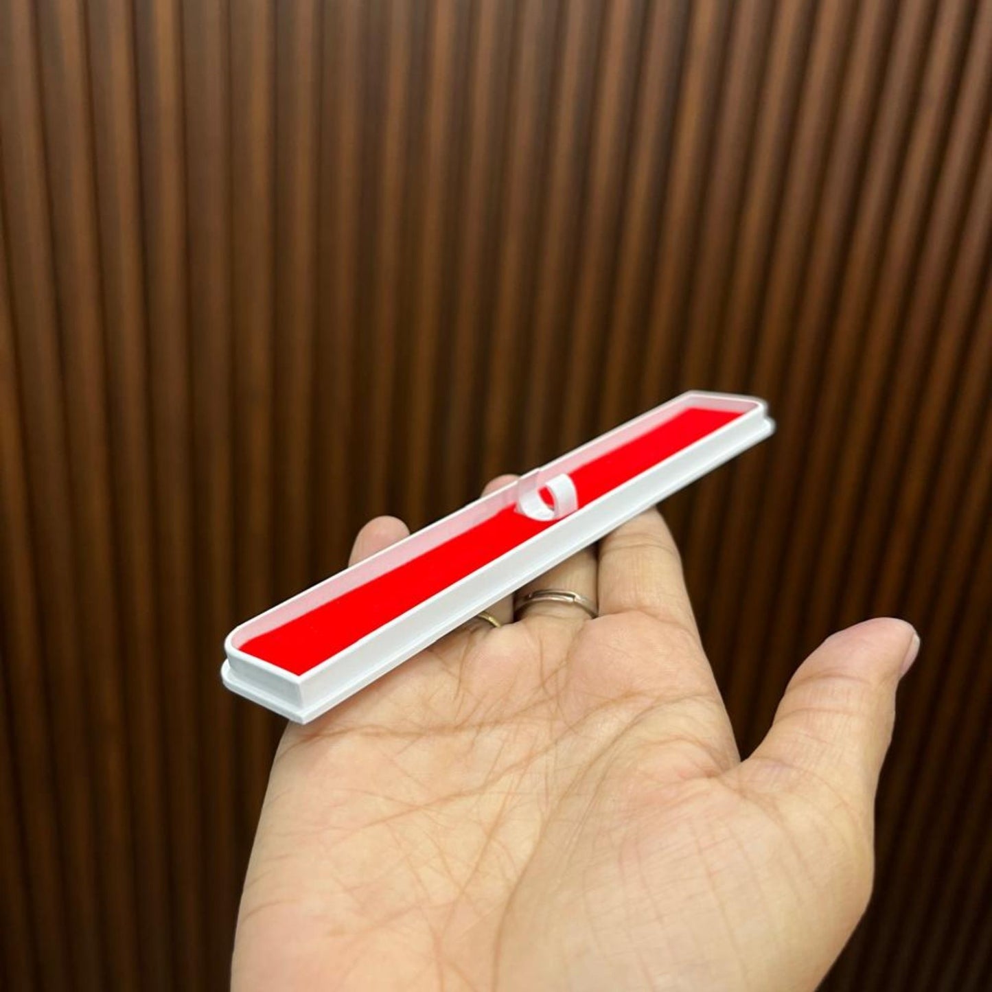 Premium Pen Packaging Box | Transparent Plastic Pen Case for Corporate Gifting & Branding