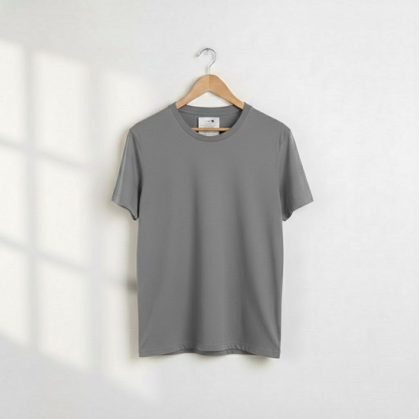 Corporate round neck T-shirt with dot-net fabric, breathable promotional T-shirt for events, uniforms, and branding