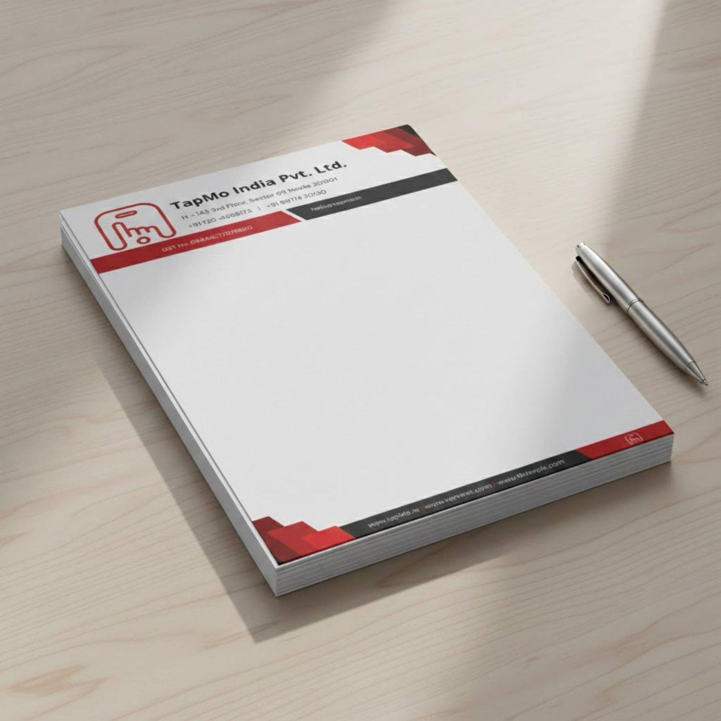 Custom Business Letterhead Printing | Premium Corporate Letterheads