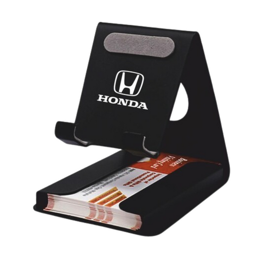Custom Engraved Metal Phone Holder for Desk & Gift Use