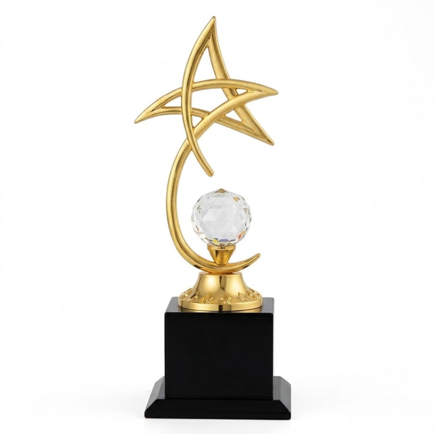 Custom Metal Trophy | Personalized Award – 12 Inches (Gold/Silver/Bronze)