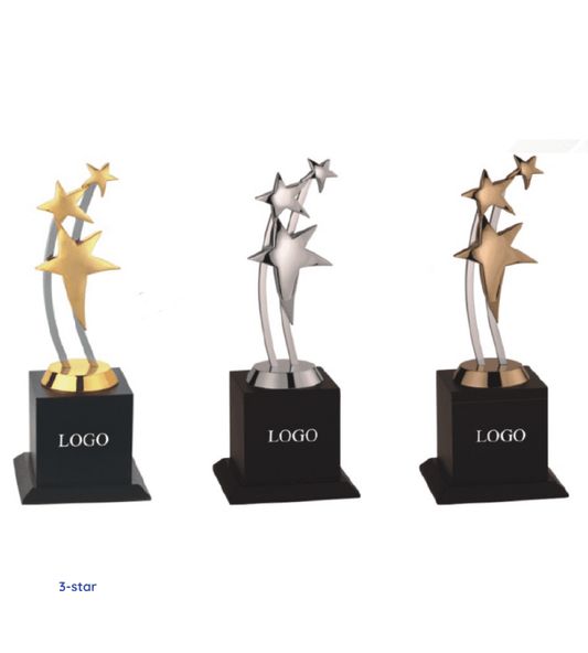 Custom Metal Trophy for Corporate & Sports Events | Gold, Silver, Bronze