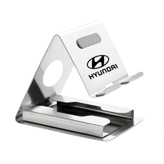 Personalized Metal Mobile Stand with Name Engraving