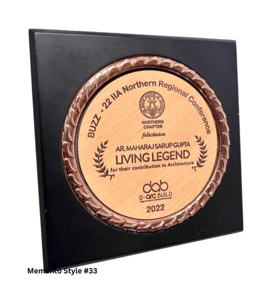 Custom Wooden Memento – Personalized Engraved Gift for Corporate & Special Occasions