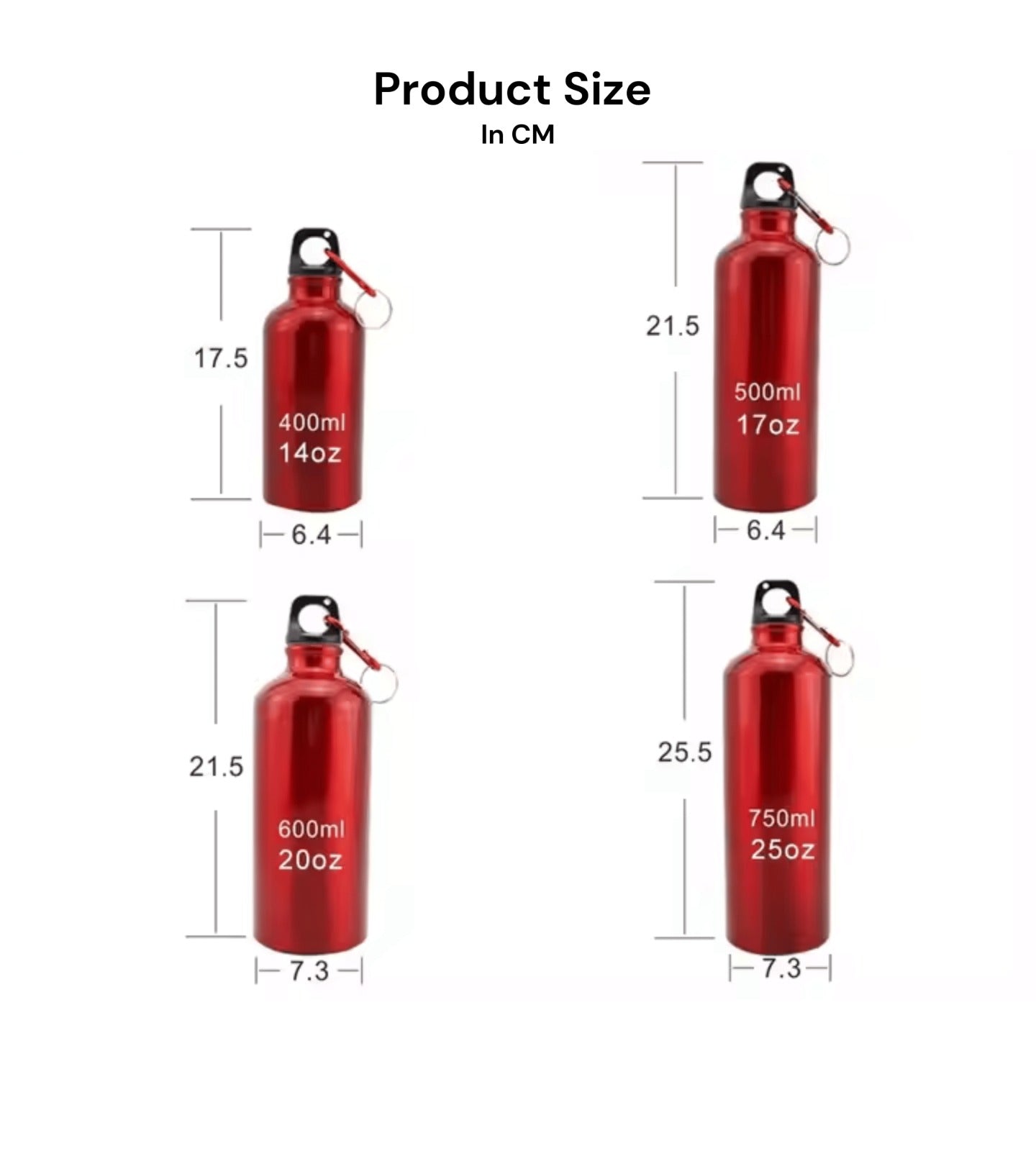 Custom Logo Aluminum Water Bottle – Personalized Sports Bottle for Business Gifts