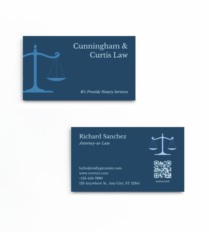 Visiting Card for Lawyer | Premium Quality | 300 GSM