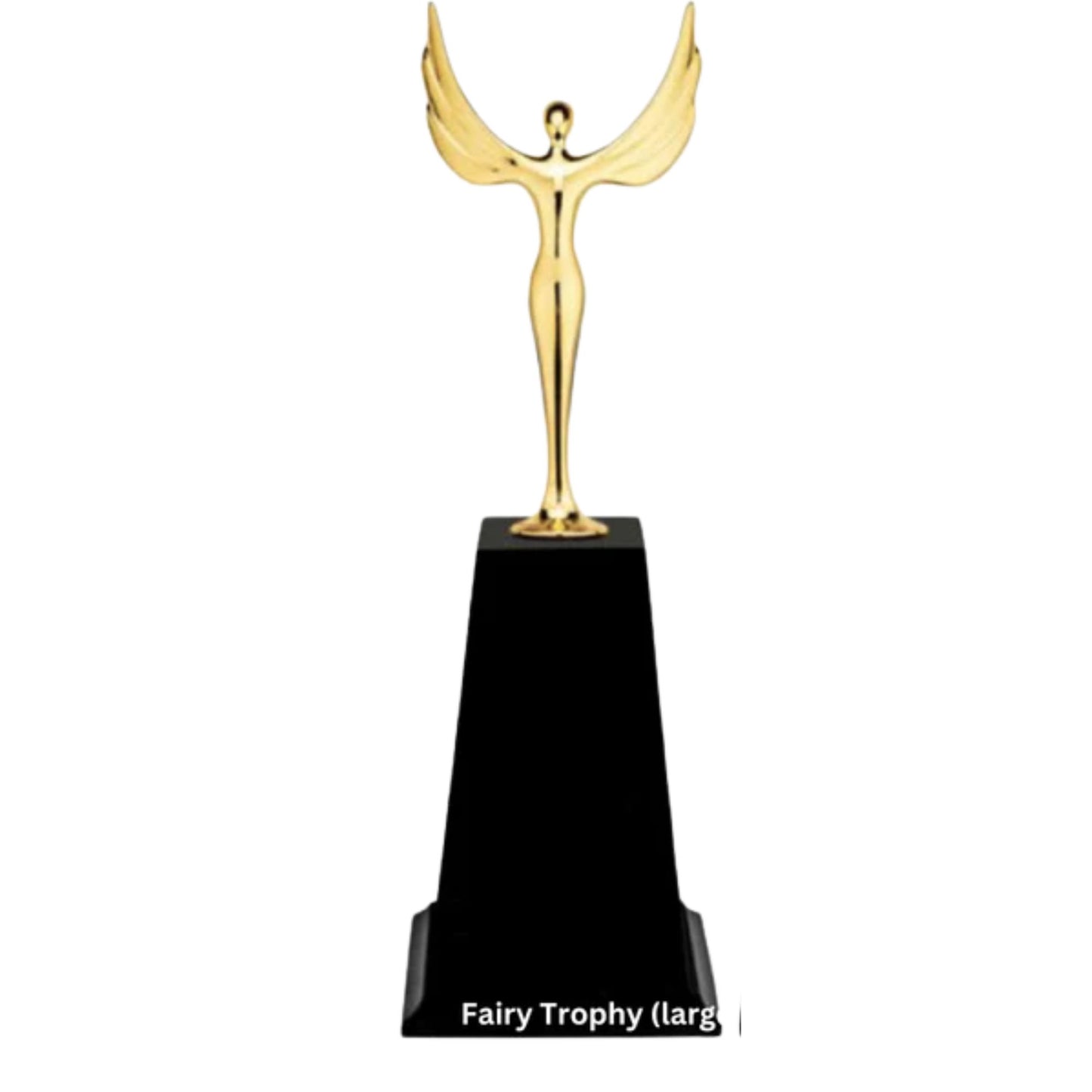Fairy Trophy (Large Base) | Custom Metal Awards
