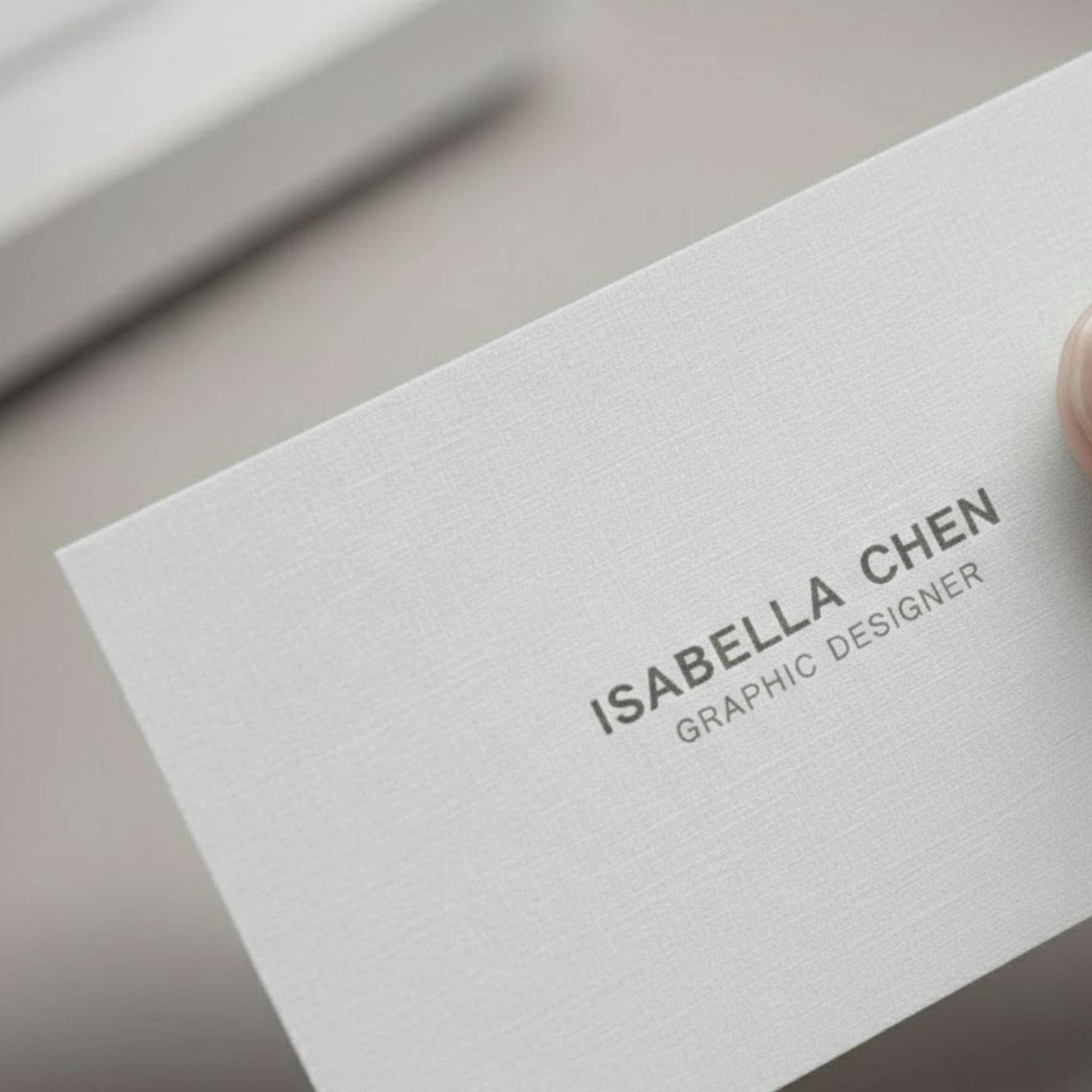 Minimal Textured Business Card Printing | Elegant Professional Visiting Cards for Designers & Corporate