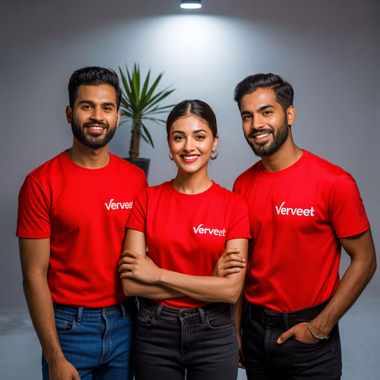 Nirmal Knit Dry Fit T-Shirts with Logo Printing – Micro Polyester Performance Wear