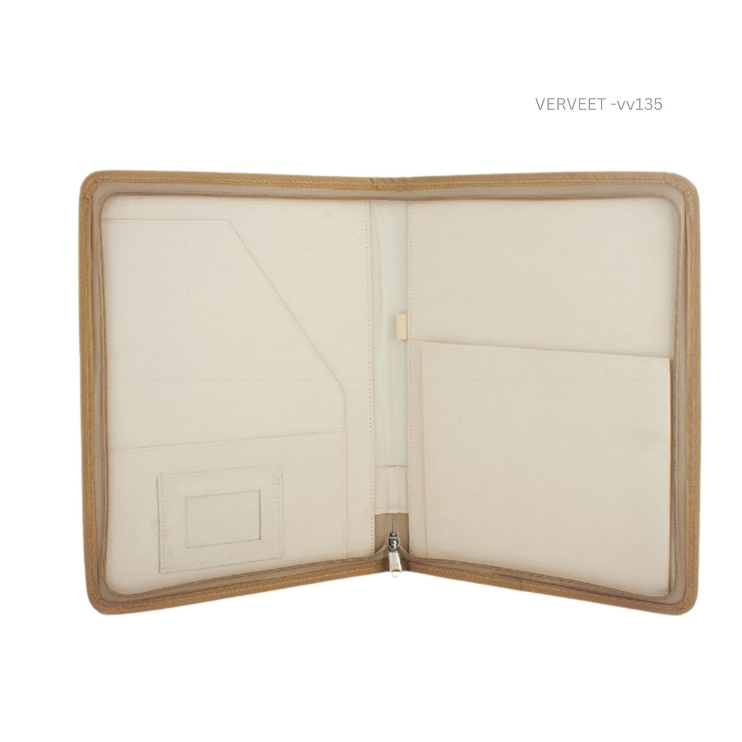 Premium Jute File Folder with Inner Pockets | Eco-Friendly Corporate Document Organizer