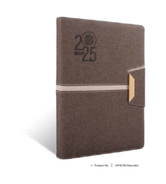 Foam diary VVF81716 with personalized design, ideal for office use and corporate gifting.