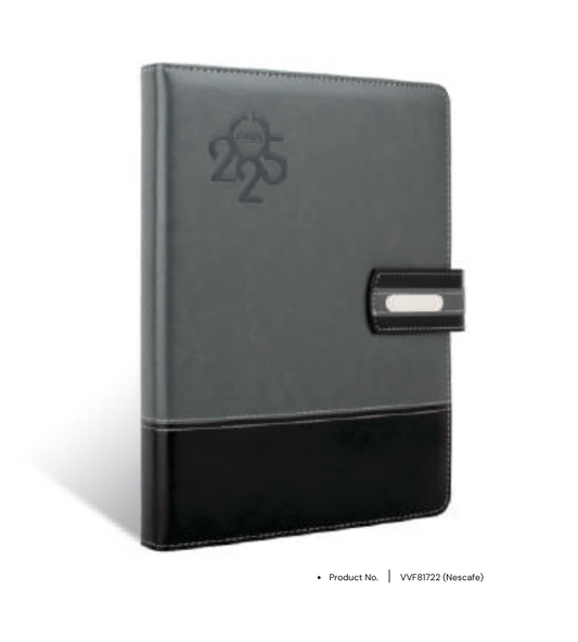 Foam diary VVF81722 with custom personalization, designed as a premium corporate gift for professional use.