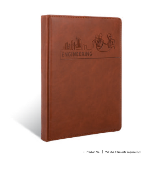 Foam diary VVF81732 with custom personalization, designed for elegant gifting and corporate use.