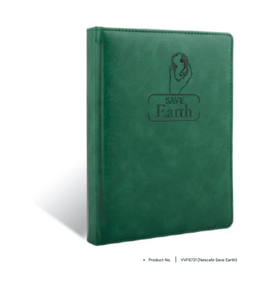 Foam diary VVF8721 with custom personalization, designed as an elegant corporate gift for professional use.