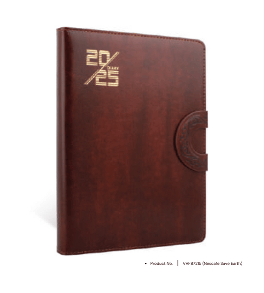 Foam diary VVF87215 with personalized design and magnetic closure, perfect for personalized gifting and corporate use.