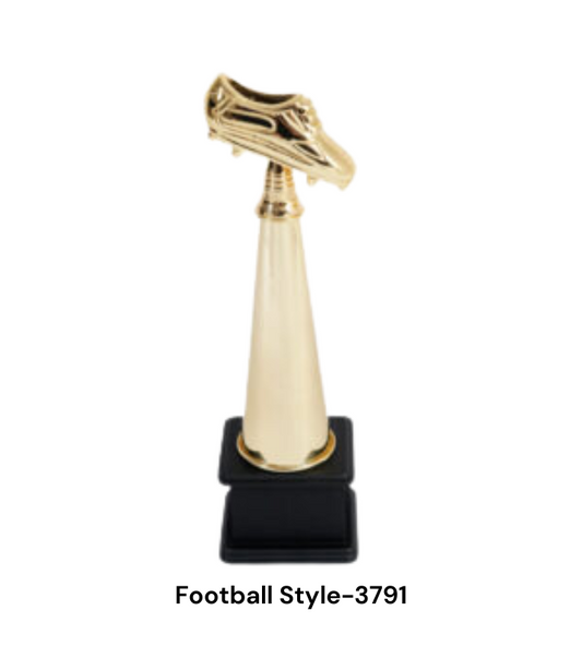 Custom Football Trophy Style #3 – Personalized Award for Football Tournaments