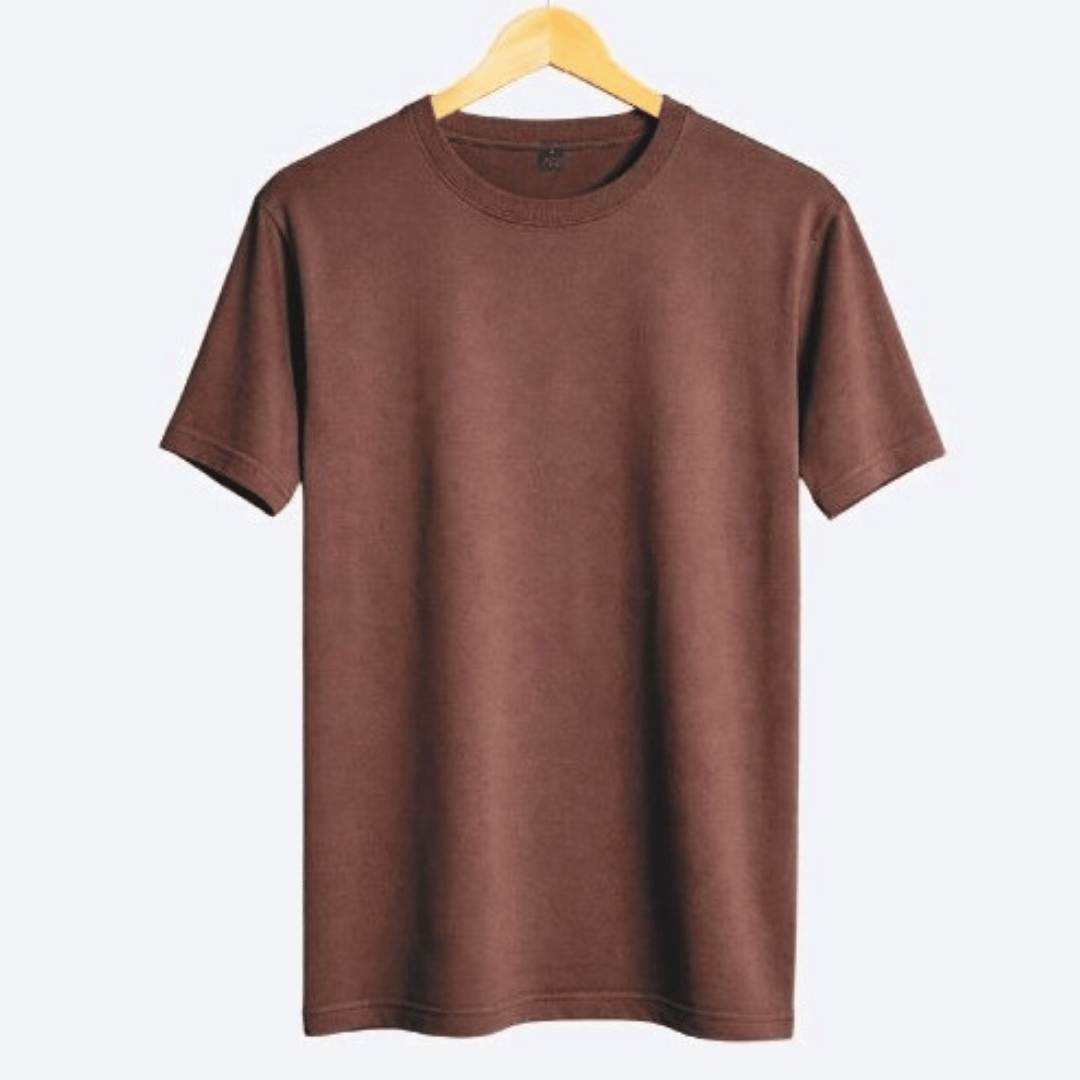 French Terry 100% Cotton T-Shirt – Heavyweight 240-260 GSM