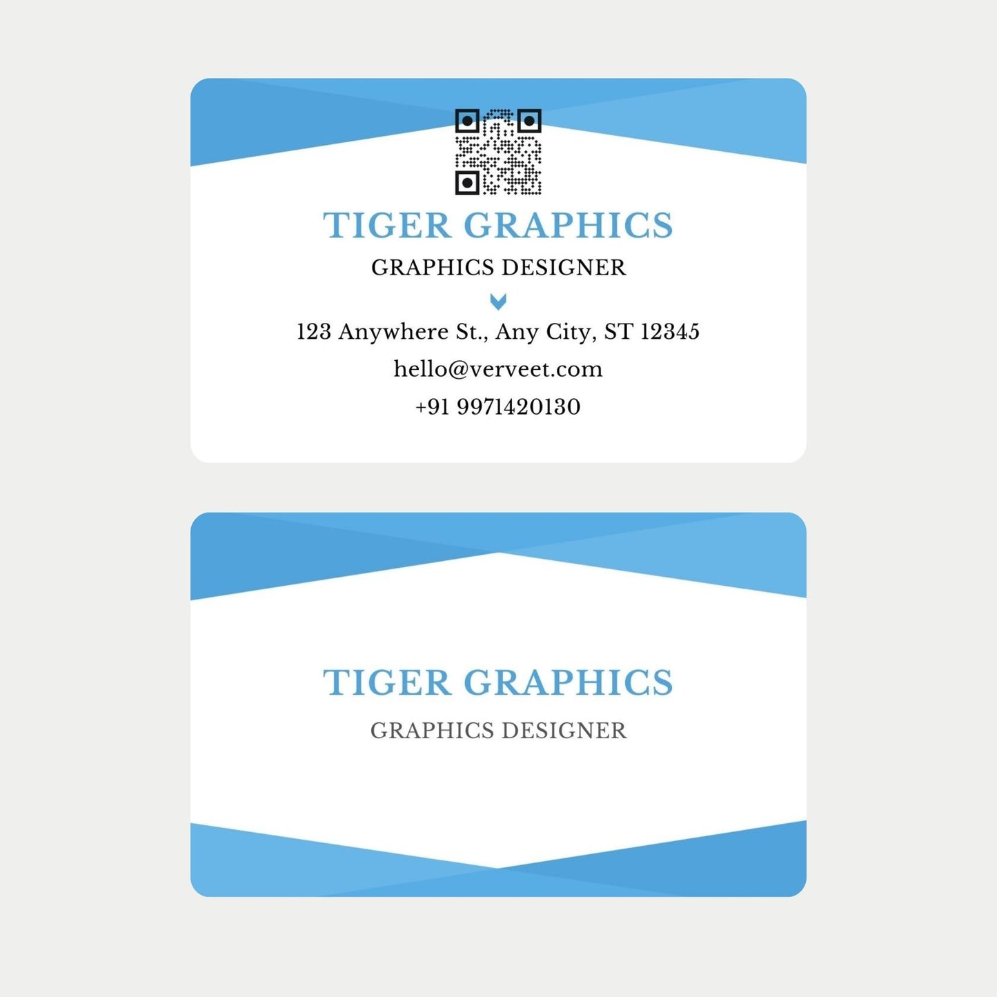 Velvet Paper Visiting Card for Graphic Designers – Rounded Corner | Creative Soft