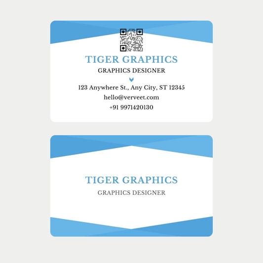 Velvet Paper Visiting Card for Graphic Designers – Rounded Corner | Creative Soft