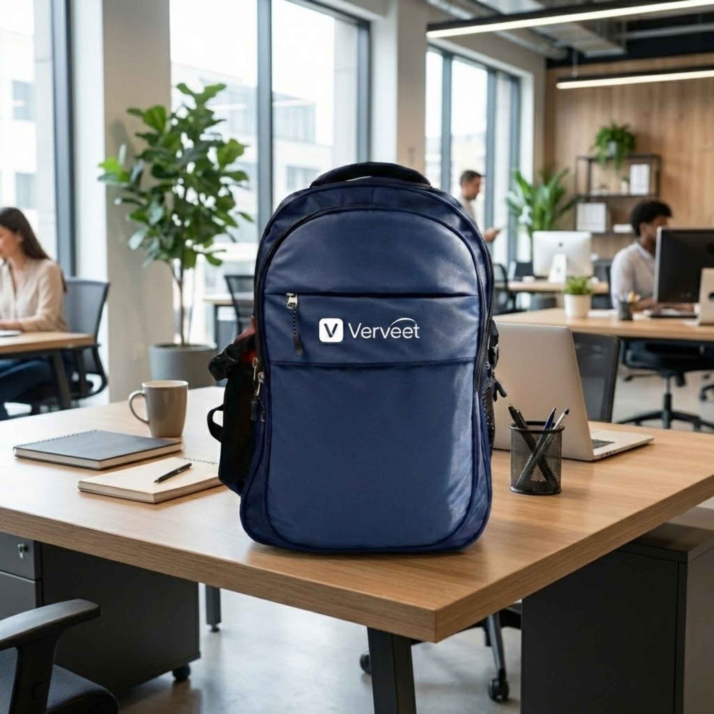 Multi-Compartment Laptop Backpack for Office, College & Travel – Water Resistant