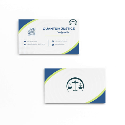 Velvet Paper Visiting Card for Lawyers & Advocates – 350 GSM Square Corner | Classic Professional