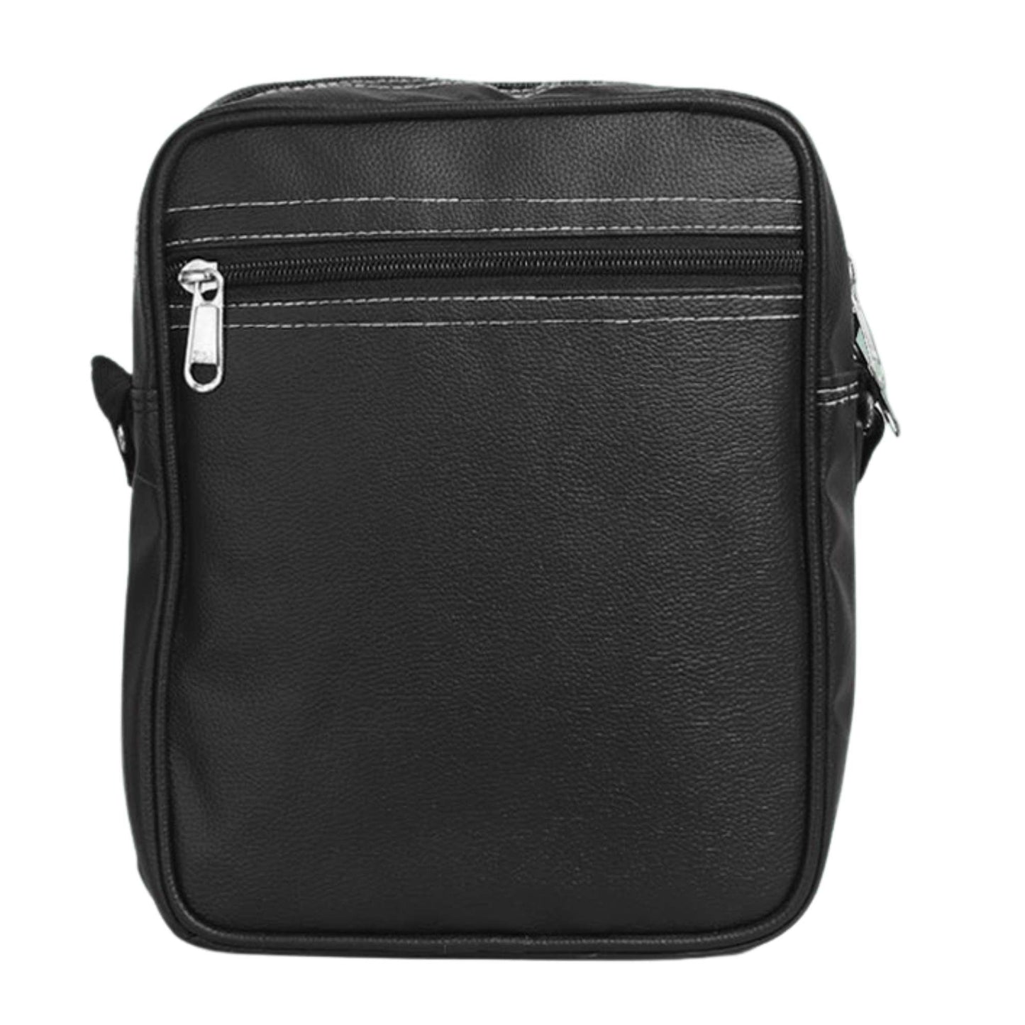 Premium Leather Crossbody Sling Bag for Men | Stylish Office & Travel Shoulder Bag with Multiple Compartments