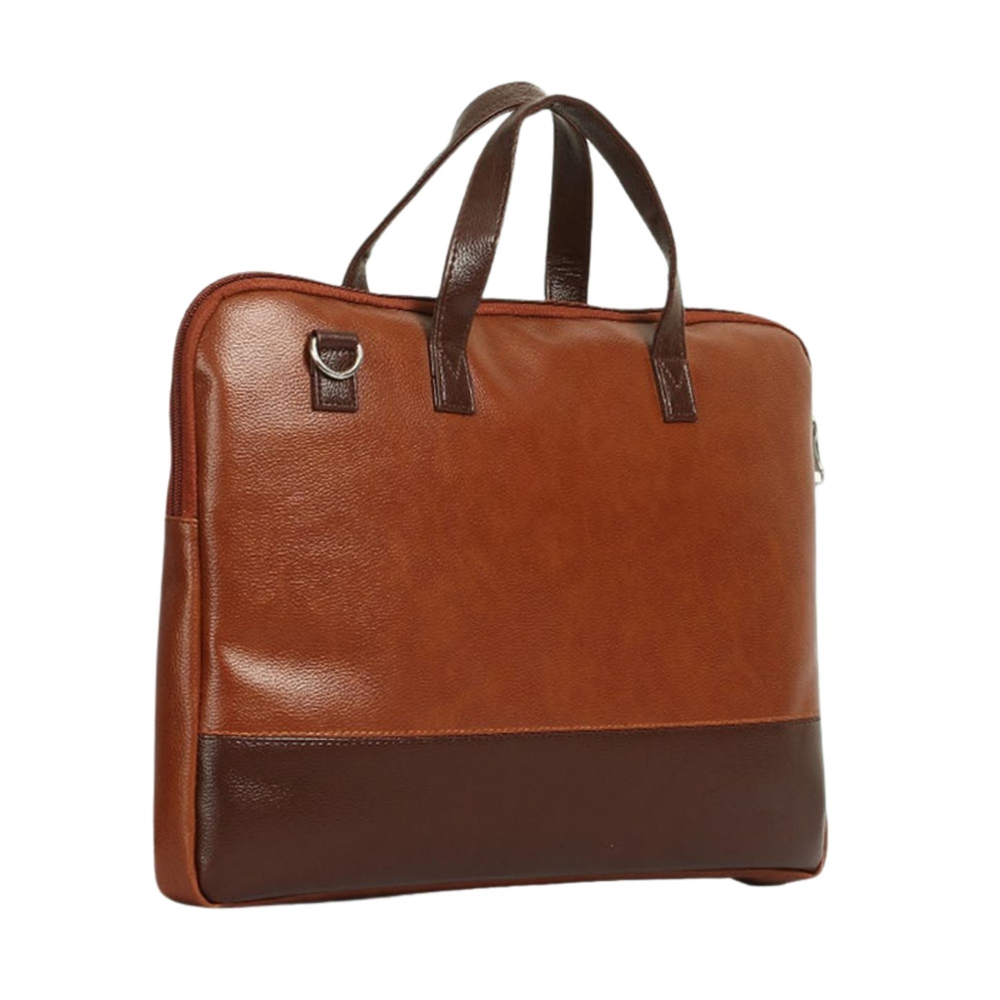 Premium Leather Laptop Bag for Men | Office & Business Briefcase with Multiple Compartments | Fits up to 15.6-Inch Laptop