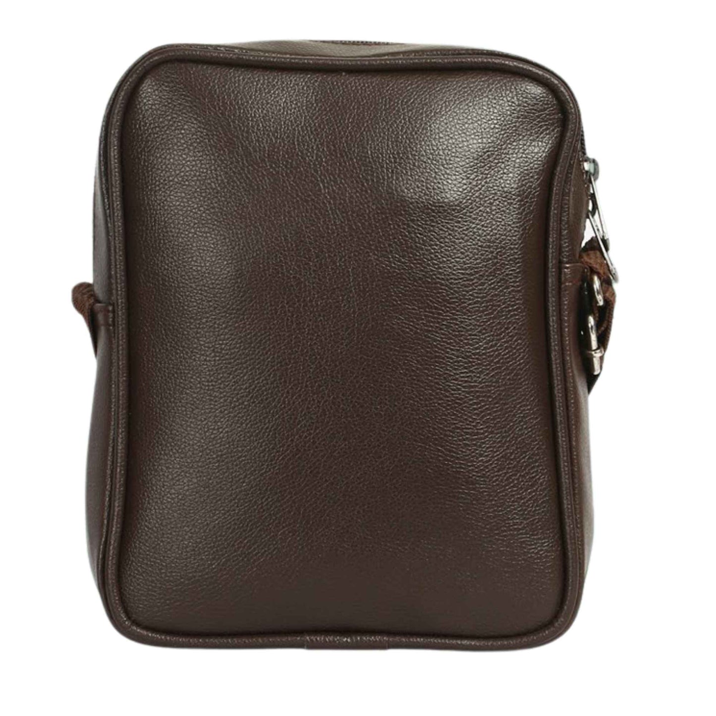 Premium Leather Sling Bag for Men | Stylish Crossbody Messenger Bag with Adjustable Strap | Compact Office & Travel Shoulder Bag